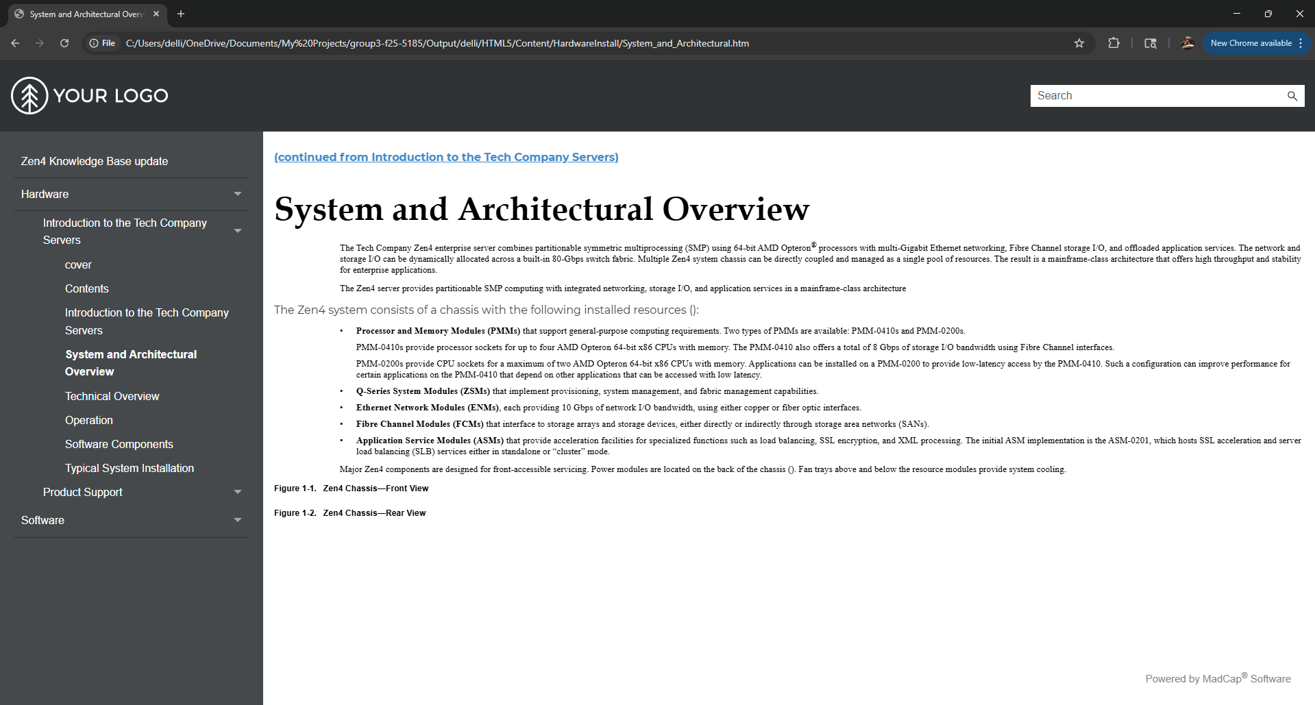 Single Source Project for Tech Company’s Zen4 Server